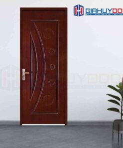Cửa gỗ công nghiệp HDF Veneer 1K cam xe