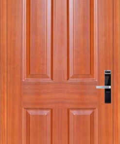 Cửa gỗ công nghiệp HDF Veneer 4A-sapele
