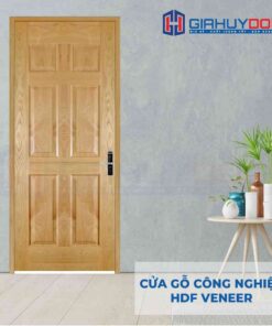 Cửa gỗ công nghiệp HDF Veneer 6A ash