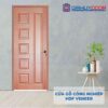 Cửa gỗ công nghiệp HDF Veneer 6B cam xe
