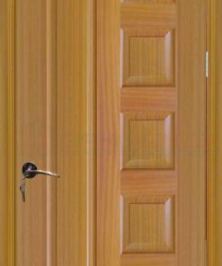 Cửa gỗ phòng ngủ HDF Veneer 6B-sapele (3)