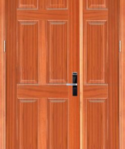 Cửa gỗ công nghiệp HDF Veneer 9A-sapele