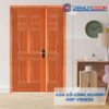 Cửa gỗ công nghiệp HDF Veneer 9A-sapele