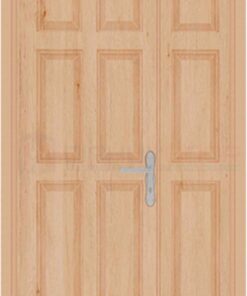 Cửa nhựa Sài Gòn 2 canh 9A Oak (1)