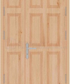 Cửa nhựa Sài Gòn 2 canh 9A Oak (2)