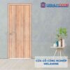 Cửa gỗ công nghiệp MDF Melamine P1R2 inox