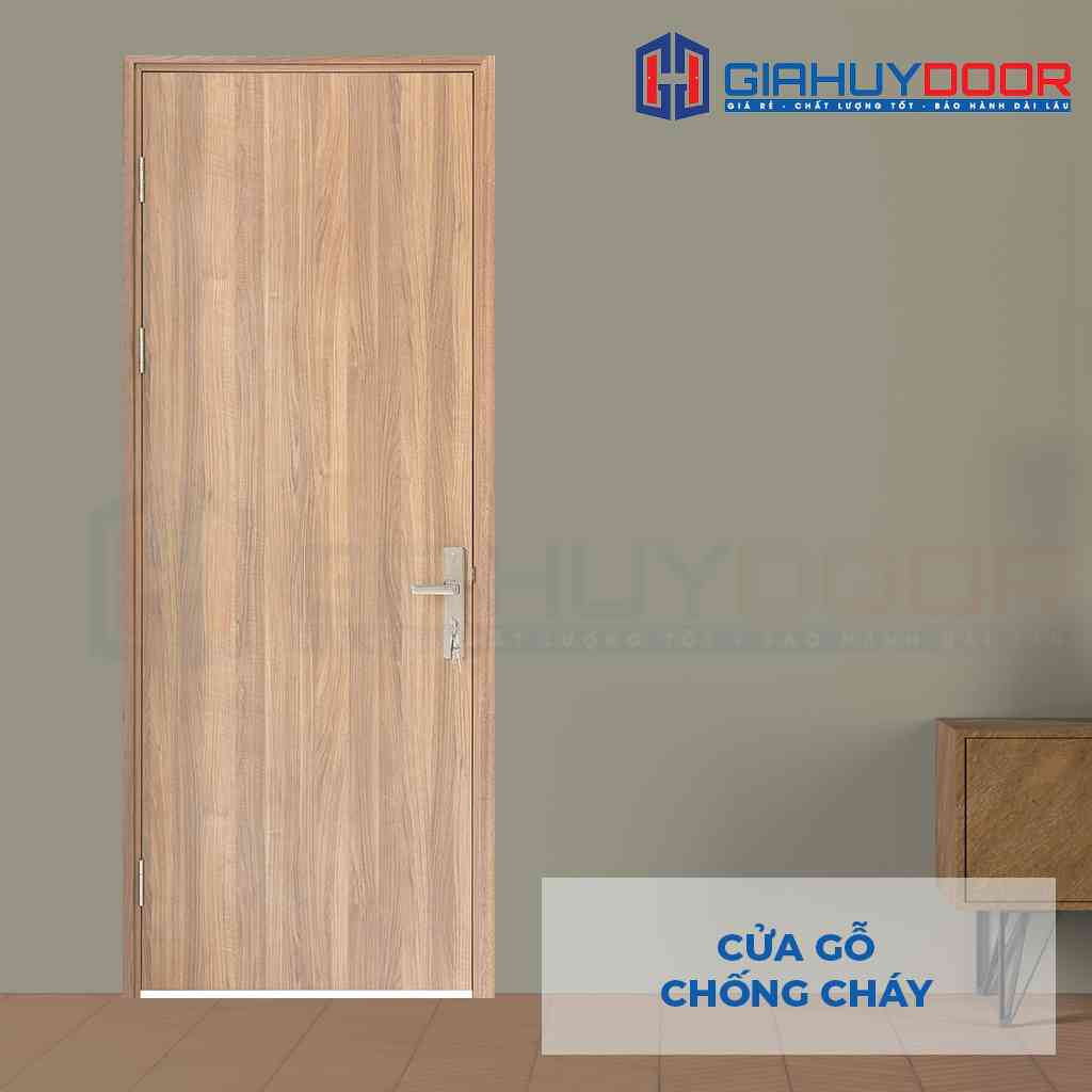 Cửa gỗ chống cháy GCC MDF Melamine P1