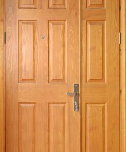 Cửa gỗ công nghiệp HDF Veneer 9A soi me bong con