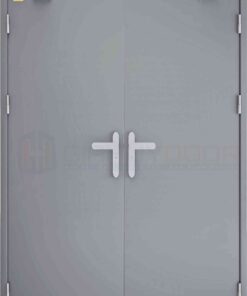 Cửa thép chống cháy 2P dung 2 tay nam cua