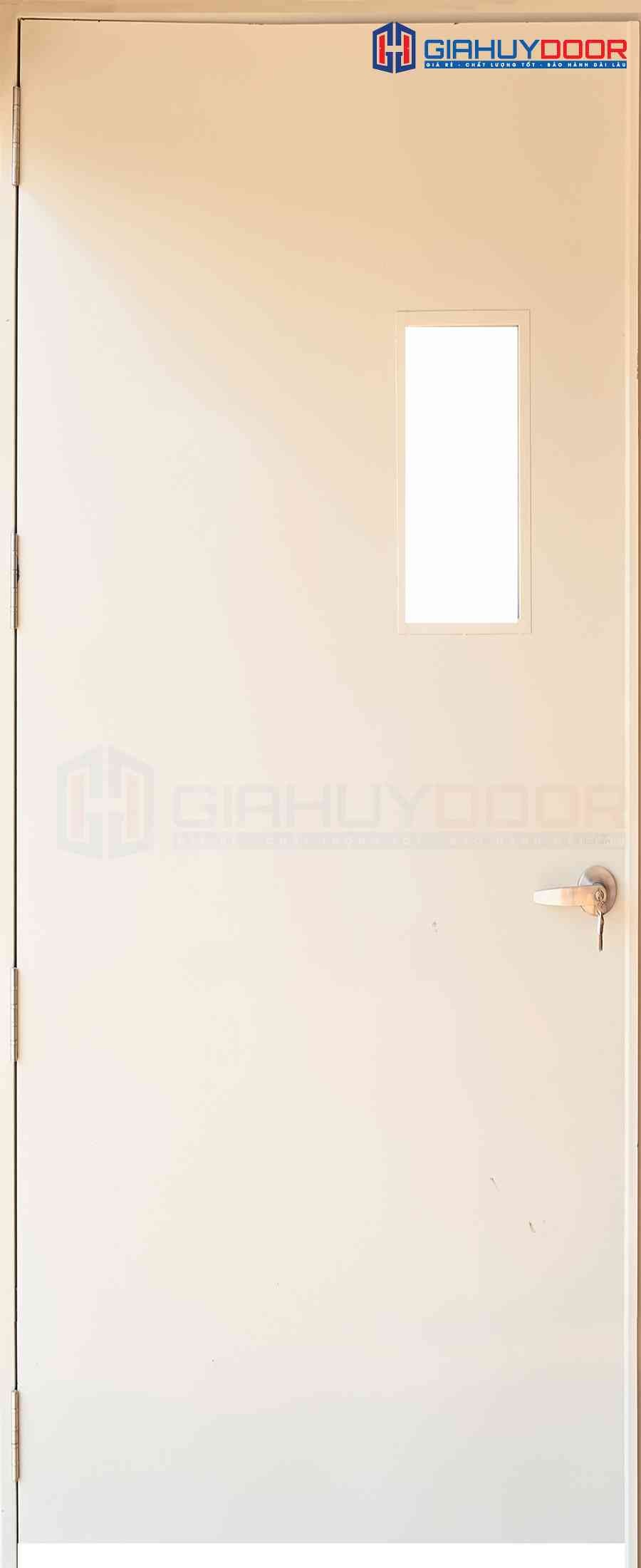 Cua thep chong chay P1G1 kinh chong chay.png-GHD Cửa thép chống cháy P1G1 có kính chống cháy