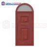 Cửa thép vân gỗ dạng vòm TVGVom-SGD-6