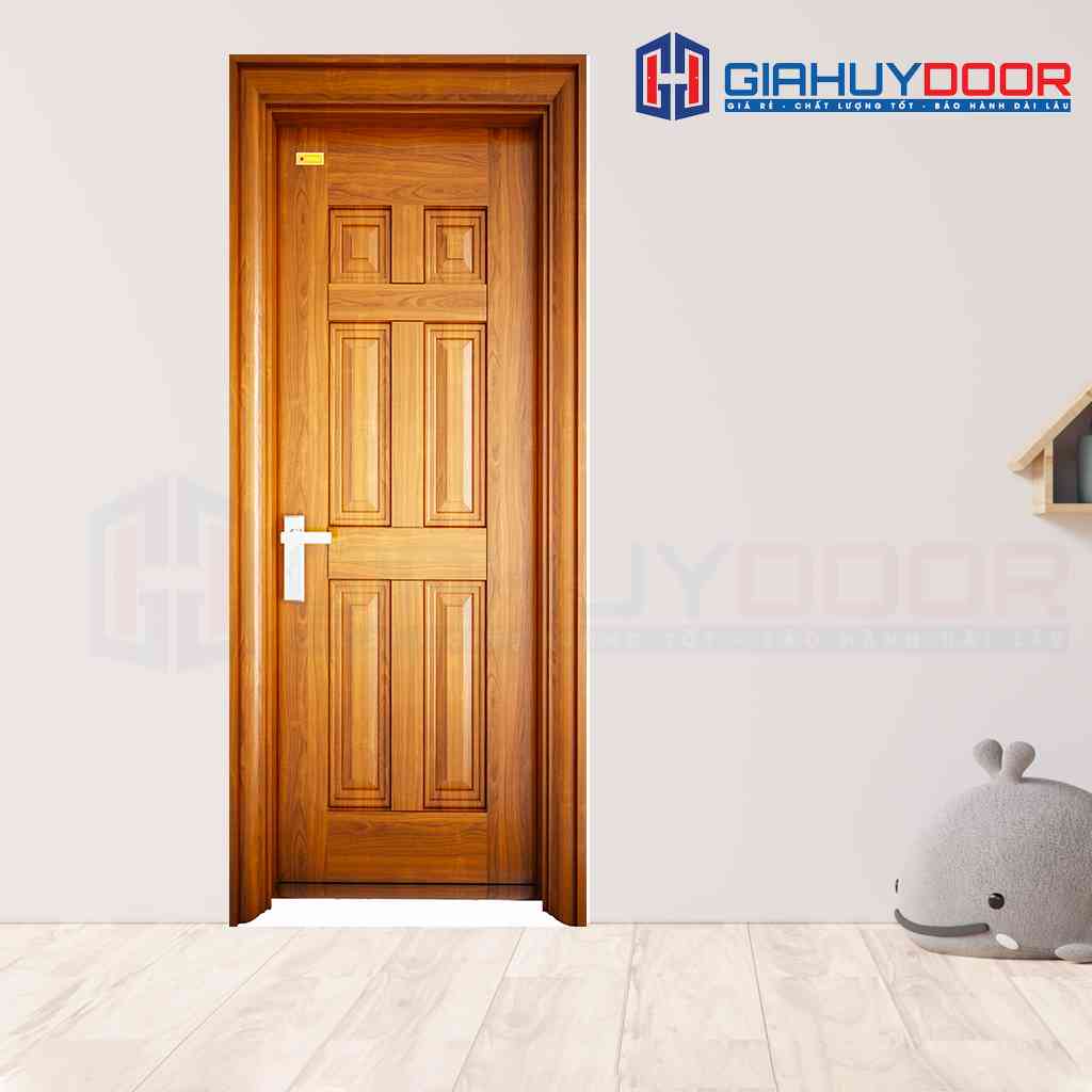 Mẫu cửa gỗ thép vân gỗ Mẫu cửa gỗ thép vân gỗ