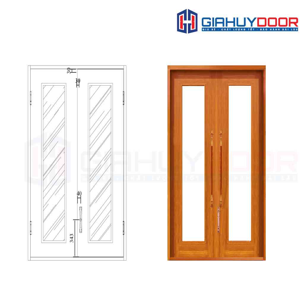 Mẫu cửa gỗ thép vân gỗ Mẫu cửa gỗ thép vân gỗ